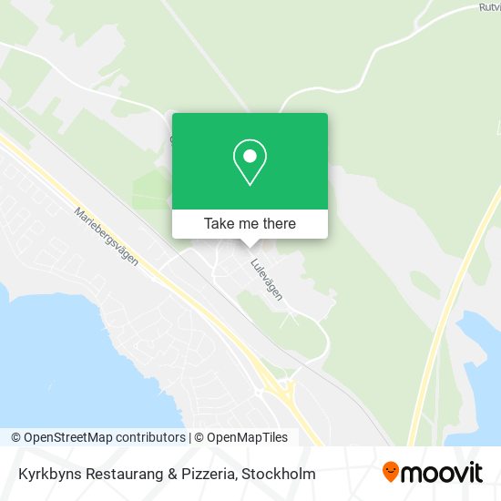 Kyrkbyns Restaurang & Pizzeria map