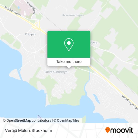 Veräjä Måleri map