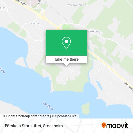 Förskola Storskiftet map