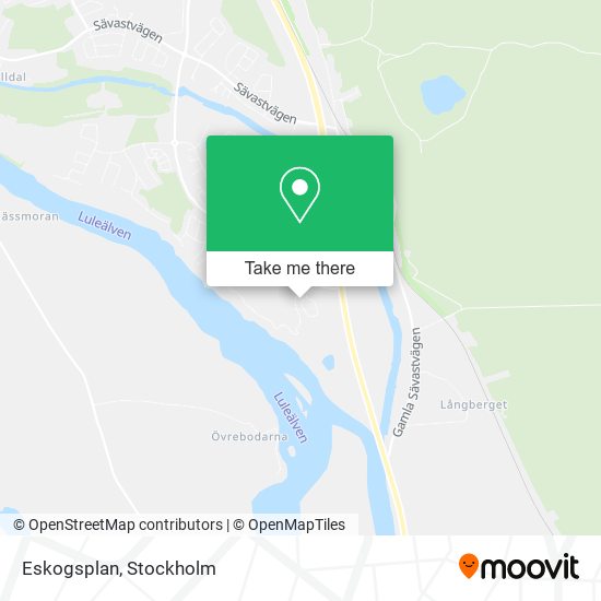 Eskogsplan map