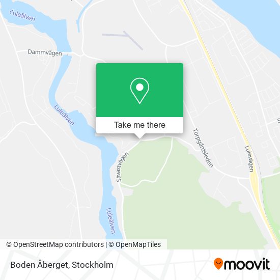 Boden Åberget map