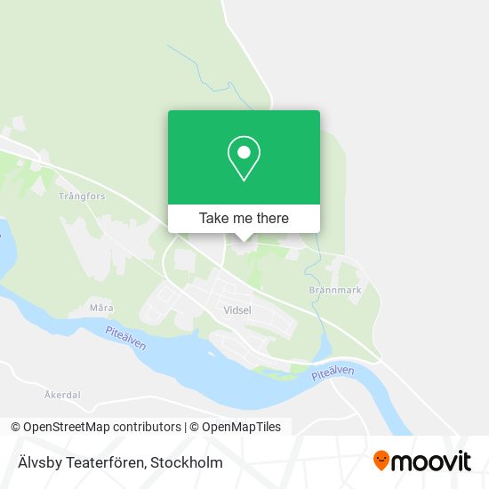 Älvsby Teaterfören map