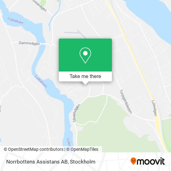 Norrbottens Assistans AB map