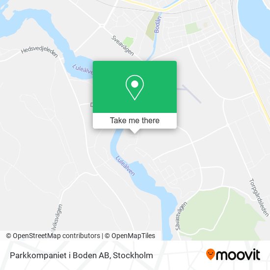 Parkkompaniet i Boden AB map