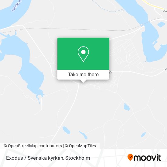 Exodus / Svenska kyrkan map