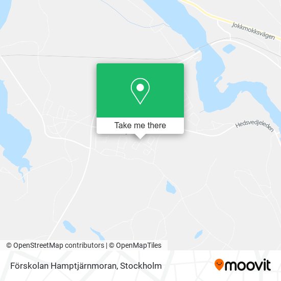 Förskolan Hamptjärnmoran map