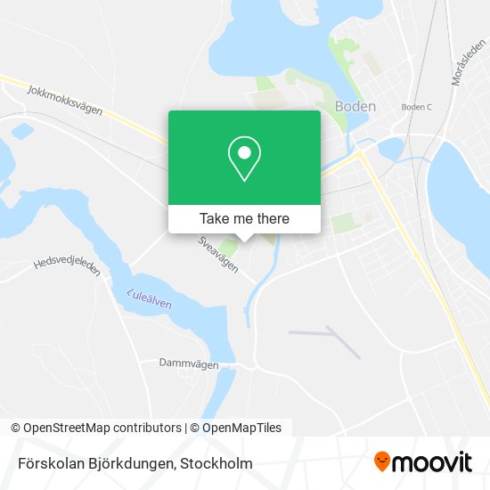 Förskolan Björkdungen map