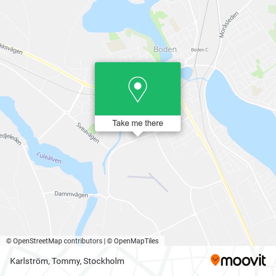 Karlström, Tommy map