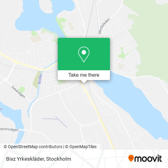 Bixz Yrkeskläder map