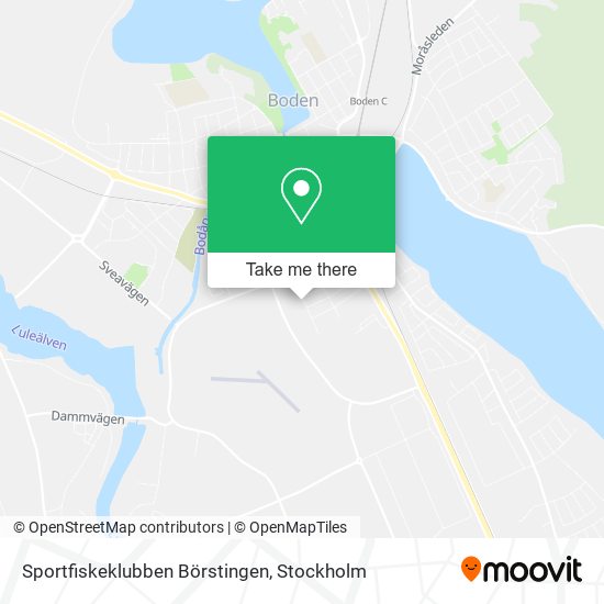 Sportfiskeklubben Börstingen map