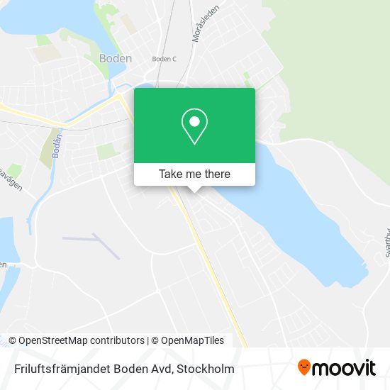 Friluftsfrämjandet Boden Avd map