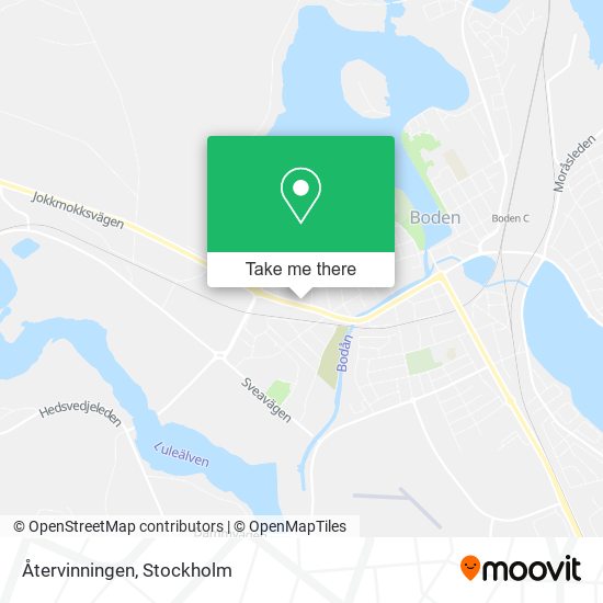 Återvinningen map