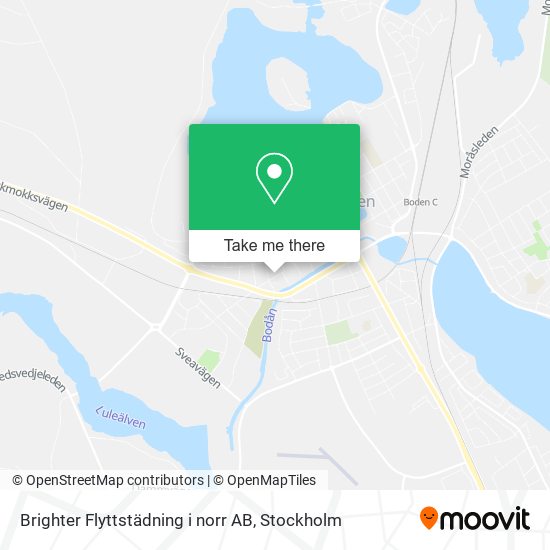 Brighter Flyttstädning i norr AB map