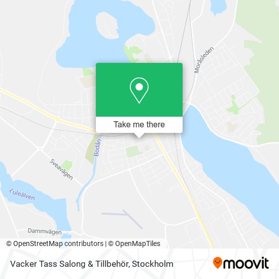 Vacker Tass Salong & Tillbehör map