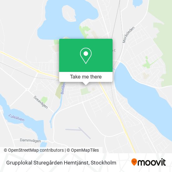 Grupplokal Sturegården Hemtjänst map