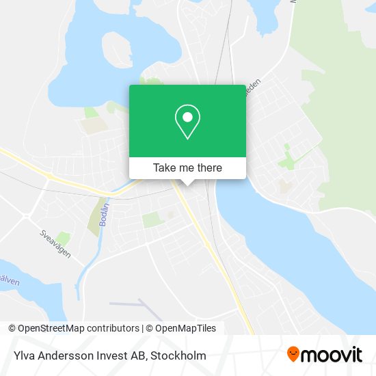 Ylva Andersson Invest AB map