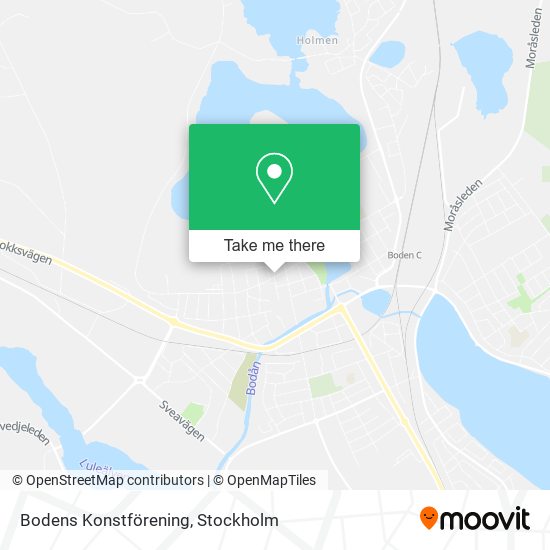 Bodens Konstförening map