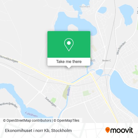 Ekonomihuset i norr Kb map