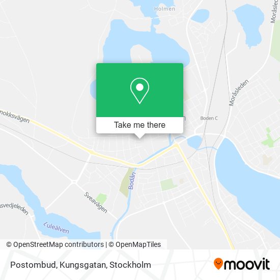 Postombud, Kungsgatan map