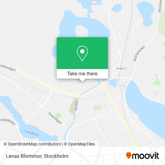 Lenas Blommor map