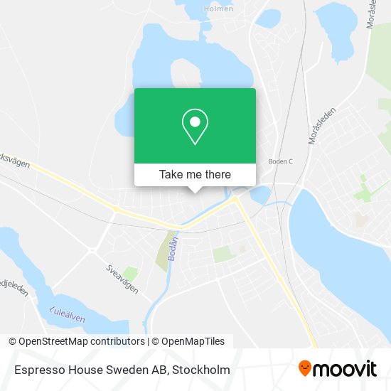 Espresso House Sweden AB map