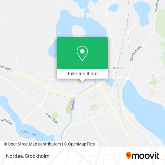 Nordea map