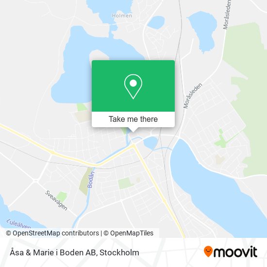 Åsa & Marie i Boden AB map