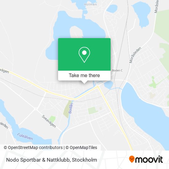 Nodo Sportbar & Nattklubb map