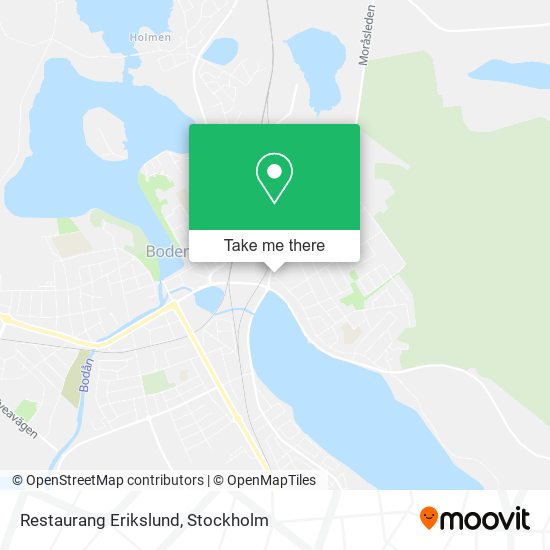 Restaurang Erikslund map