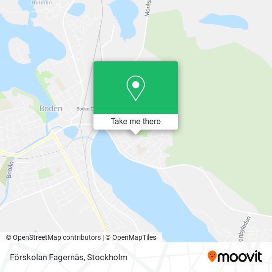 Förskolan Fagernäs map