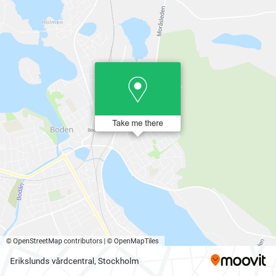 Erikslunds vårdcentral map