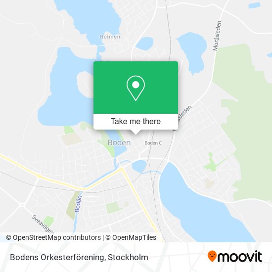 Bodens Orkesterförening map