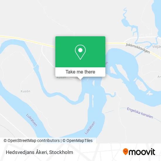 Hedsvedjans Åkeri map