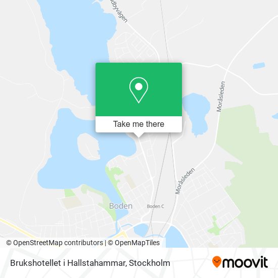 Brukshotellet i Hallstahammar map