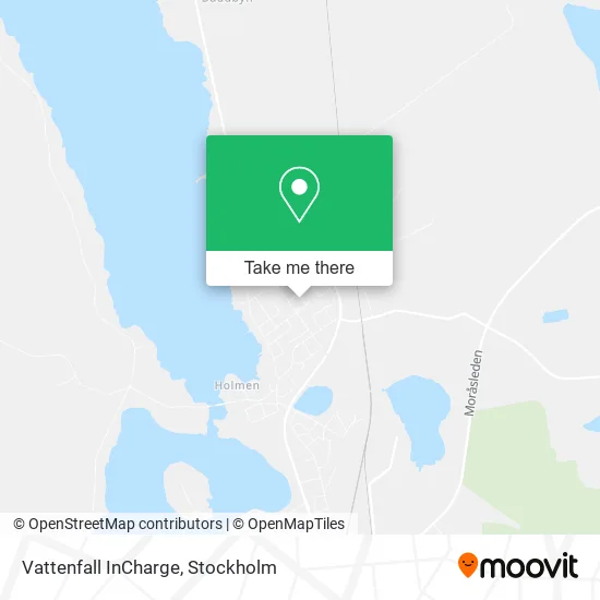 Vattenfall InCharge map