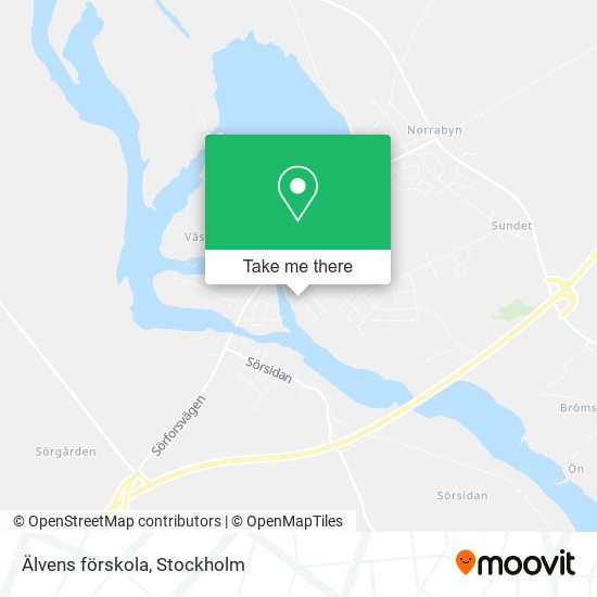 Älvens förskola map