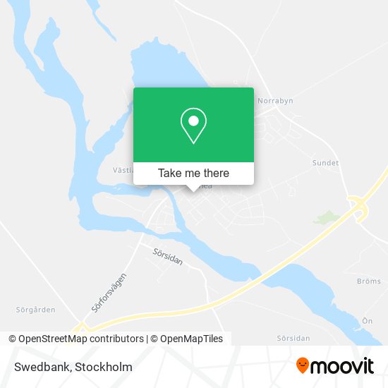 Swedbank map