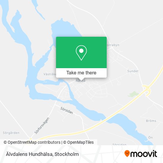 Älvdalens Hundhälsa map