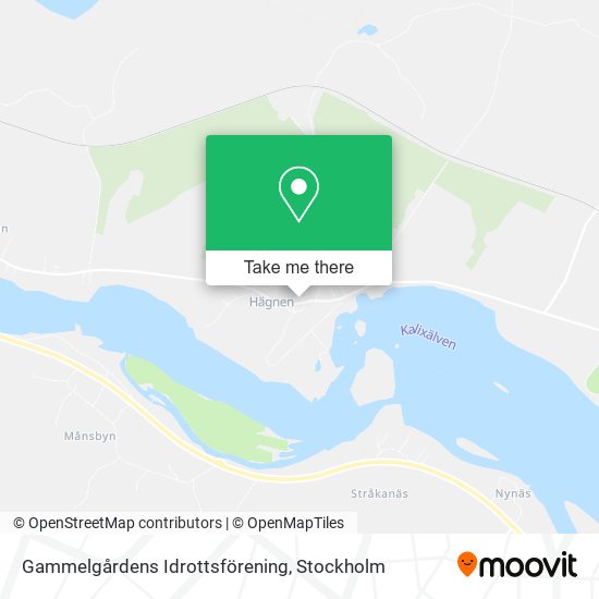 Gammelgårdens Idrottsförening map