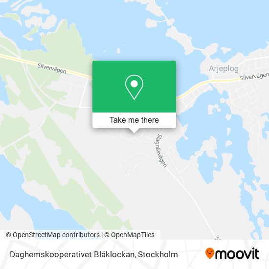Daghemskooperativet Blåklockan map