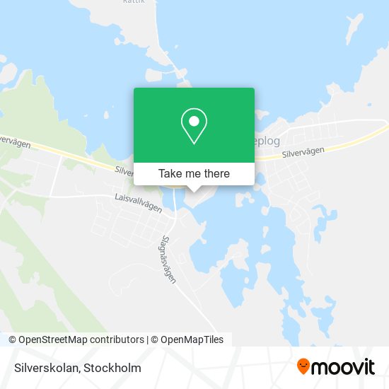 Silverskolan map