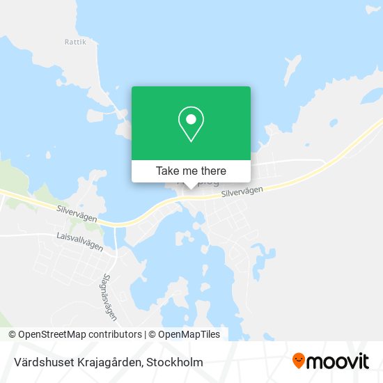 Värdshuset Krajagården map