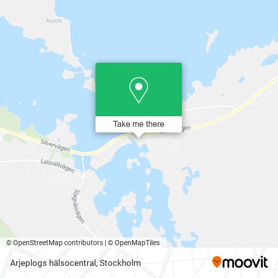 Arjeplogs hälsocentral map