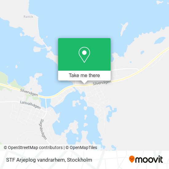 STF Arjeplog vandrarhem map