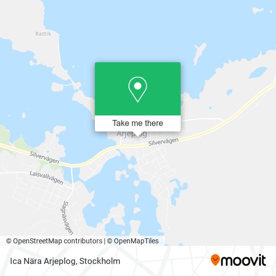 Ica Nära Arjeplog map