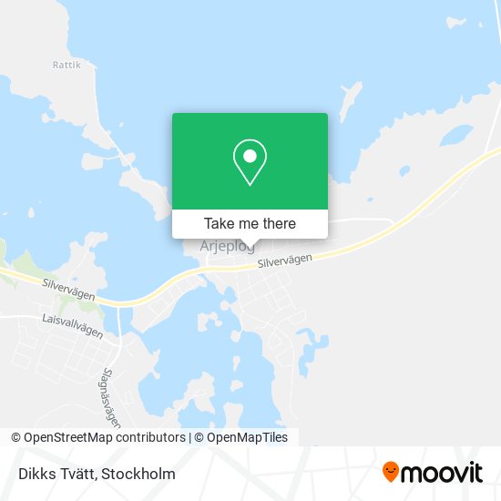 Dikks Tvätt map