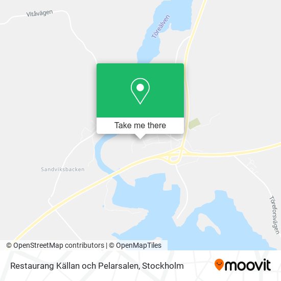 Restaurang Källan och Pelarsalen map