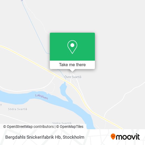 Bergdahls Snickerifabrik Hb map