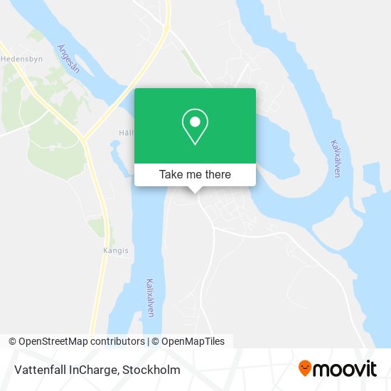 Vattenfall InCharge map