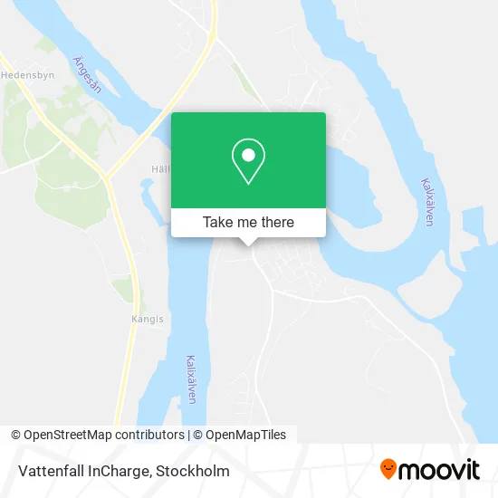 Vattenfall InCharge map